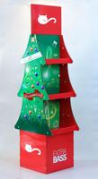 Soporte de exhibición de cartón de árbol de Navidad para Candy Chocolate para escaparates y exhibiciones minoristas