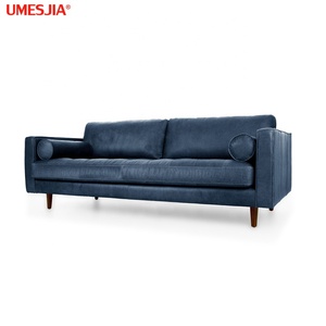 आधुनिक कमरे में रहने वाले सोफे सिंथेटिक लेदर सोफा सेट 3 सीटर - Product Image 3