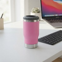 Bouteille isotherme en acier inoxydable avec ouvre-bouteille intégré, portable, pour boissons froides en extérieur - 14 oz, logo personnalisable, 6-12 heures