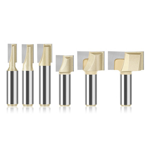 Alta calidad 6mm 12mm vástago YG6 carburo carpintería limpieza inferior enrutador brocas carpintería madera fresado herramientas - Product Image 3