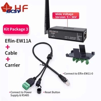 Dispositivo de Red Inalámbrica Más Pequeño Elfin-EW10A-0 RS232, Función Modbus TCP IP, Servidor Serial RJ45 a WIFI