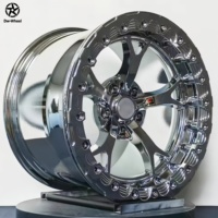 Jantes forgées chromées de style Beadlock modifiées DW Performance, 18, 19, 20 pouces, compatibles avec Nissan 350Z Z33 JDM Sports Coupes, jantes personnalisées