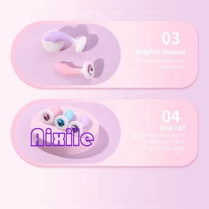 Stimolatore per Punto G, Vagina, Ano <span class=keywords><strong>e</strong></span> Perineo, Giocattolo Sessuale in Silicone, Dilatatore Anale, Plug Anale, Masturbatore, Giocattolo per Adulti, Dildo Anale per Uomini <span class=keywords><strong>e</strong></span> <span class=keywords><strong>Donne</strong></span> - Product Image 3