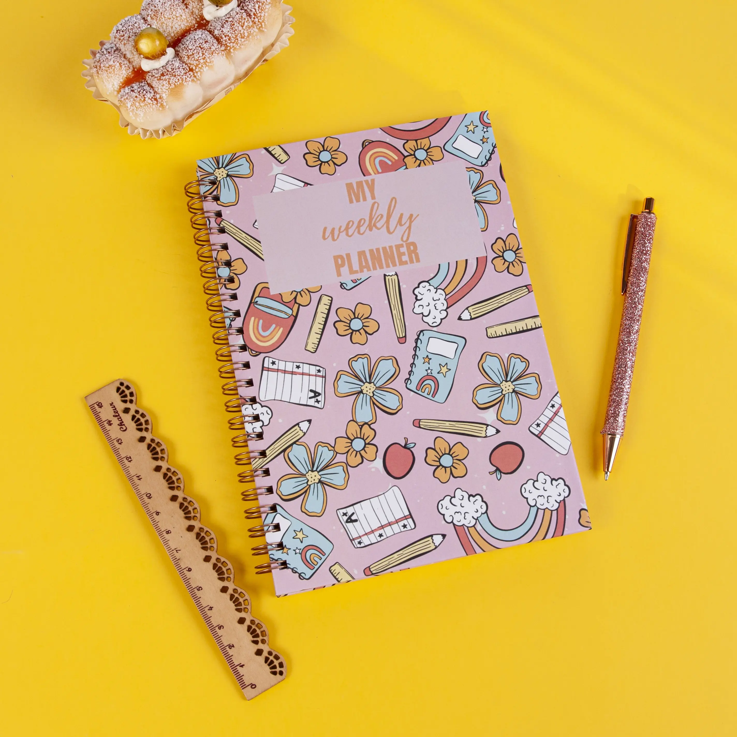 Nuovi lanci raccoglitore a spirale librette Agenda Cahiers diario diario taccuino personalizzato Cuaderno copertina rigida Planner