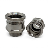 LKETECH Série A2F Presse-étoupe industrielle étanche IP68 en acier inoxydable 316L A2F/M32 Connecteur de câble 32mm