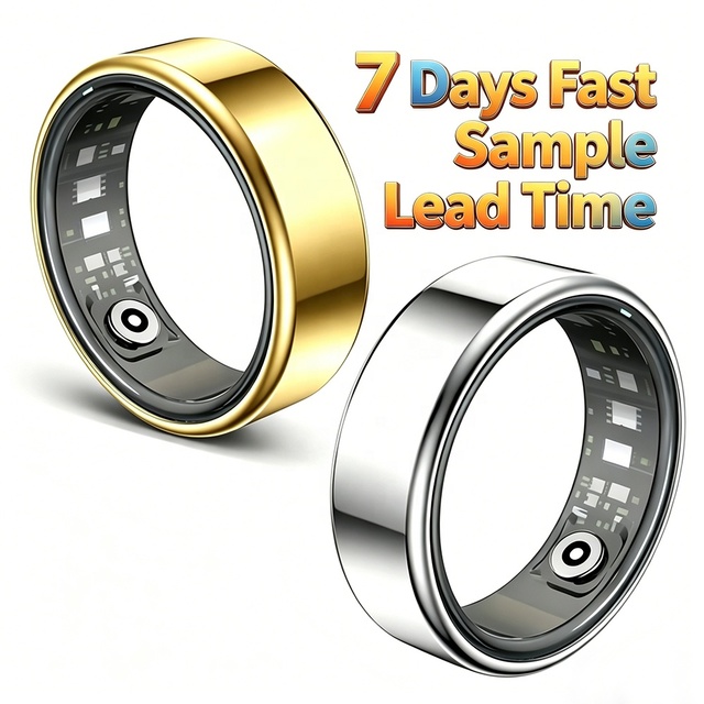 XZX OEM ODM Custom Smart Ring Stainless Steel 304/316L Waterproof Wearable Tech Jewelry for Daily and Sports Use