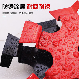 Niu Xiang Trenching Wheel Black Gasoline Rotary Mower Soil Loosening Accessory Household Garden Use - Product Image 4