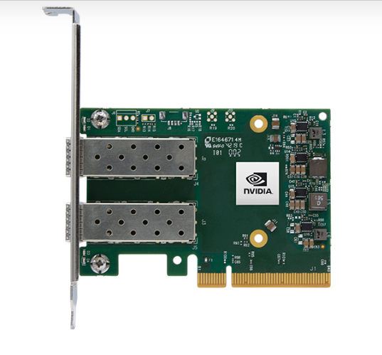 Mellanox Mcx631102an-adat Connect-x 6 Lx En Adapter Card 25gbe Dual-port Sfp28, Pcie 4.0 X8 No C Rypto Tall Bracket