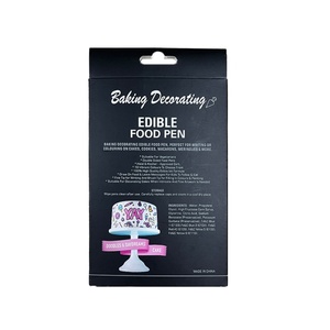 Bolígrafos de Colorante Alimentario para Decoración con Punta Fina y Gruesa, Marcador Comestible para Pintar - Product Image 2