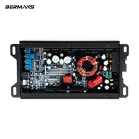 Mini amplificateur de voiture 600W classe D, amplificateur monobloc haute puissance pour subwoofer avec radiateur et crossover OEM ODM