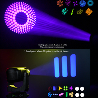 Super Beam 580W Étanche IP66 Double Prisme 8+16 DMX LED Sharpy Beam Moving Head Light pour Spectacles et Événements Extérieurs