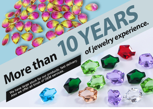 แก้วอัญมณี Paraiba ทรงสี่เหลี่ยมอัญมณีทรงเหลี่ยมขนาด6*8ชิ้นทำจากแก้วอัญมณีหลวมจากห้องปฏิบัติการคุณภาพสูง - Product Image 5