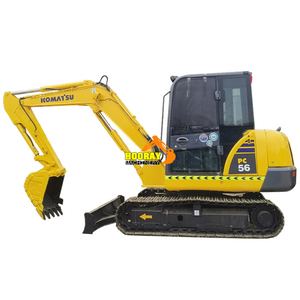 รถขุดโคมัตสึ PC 56-7 มือสอง รถขุดไฮดรอลิกแบบตีนตะขาบ โคมัตสึ PC56-7 ขนาด 5 ตัน รถขุดมือสอง - Product Image 1