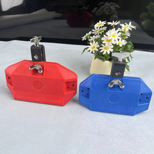 เครื่องดนตรีเคาะจังหวะสำหรับเด็กแบบออร์ฟ ขายส่ง คาวเบลล์สีฟ้า บล็อกจังหวะพลาสติกเพื่อการศึกษา คลัปเปอร์สี่เหลี่ยมสำหรับเด็ก - Product Image 6