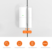 Staniot Tuya Smart WIFI capteur de porte magnétique fenêtre ouverte/fermée détecteur 10 ans APP alerte télécommande alarme de sécurité