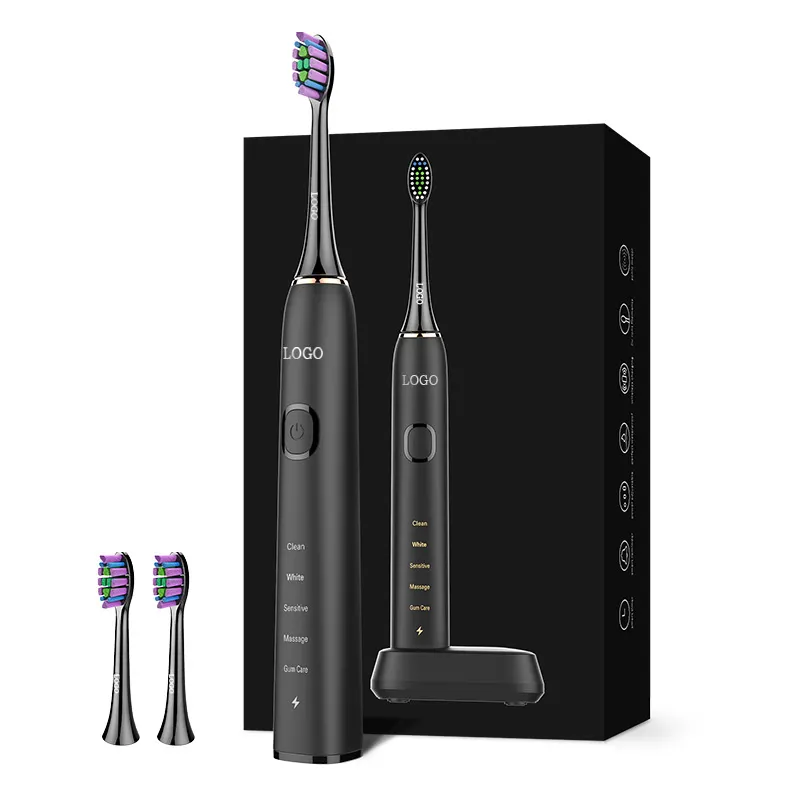 New Arrival Waterproof Usb Rechargeable Ultrasonic Sonic Electric Toothbrush