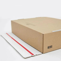 Usine Zipper Carton Facile à Déchirer Zipper Express Carton Produit Emballage Boîte D'expédition E-commerce Ondulé Mailer Boîte
