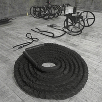 Vente en gros de cordes de combat en polyester Équipement d'exercice de balançoire à domicile pour homme Corde de musculation sportive