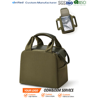 Sac à lunch isotherme pour femmes, boîte à lunch réutilisable, couvercle à ouverture facile, étanche, facile à nettoyer, sac isotherme pour le travail, les voyages, le camping, les pique-niques