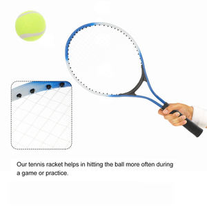 Raquette de <span class=keywords><strong>tennis</strong></span> pour enfants, personnalisable avec logo, manche en acier et plastique, filet en nylon, 21 pouces, 25 pouces, pour entraînement sportif en extérieur - Product Image 4