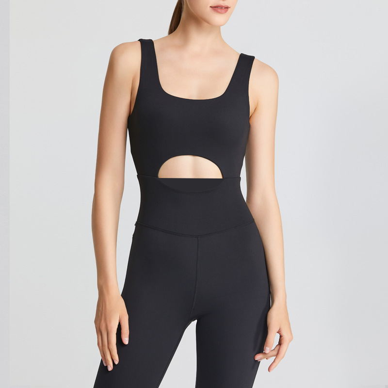 Activewear Jumpsuit (937L): back view showing construction, seams and support