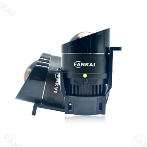 FANKAI ไฟตัดหมอก LED ขนาด 3 นิ้วพร้อมเลนส์สำหรับรถยนต์โตโยต้าอัพเกรด 12V สีดำ - Product Image 2