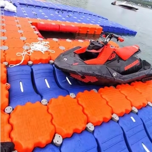 <strong>Wholesale</strong> Plastic Floating Dock <strong>Pontoon</strong> for Water Walkway or Platform PC Material with Hinge Part for Boat Dock Application - Product Image 3