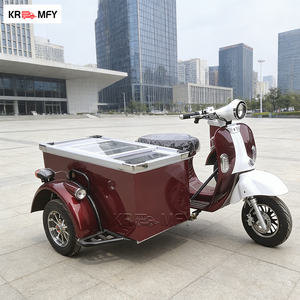 Triciclo para Helados, Portátil, para Helados Italianos, Carrito de Empuje Manual - Product Image 3