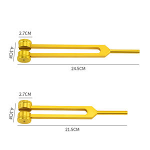 Diapason de cueillette d'oreille 128hz vibrateur outil diapason cloche anneaux bouddha chant diapason avec logo personnalisé - Product Image 6