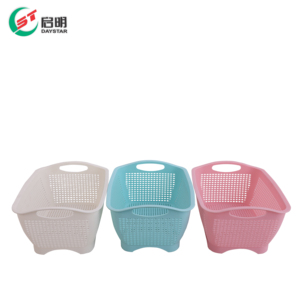 Plastic Injection Molded <b>Rectangular</b> <b>Basket</b> PP Material Lightweight Durable Storage <b>Basket</b> Household Kitchen Bathroom Organizer - Product Image 1