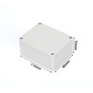 115*90*55 Caja de proyecto electrónico de plástico impermeable Caja de conexiones Caja de plástico ABS - Product Image 1