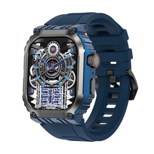 Montre connectée Drioshipping LG101 avec écran de 1,83 pouce, appels Bluetooth, batterie de 410 mAh, étanche IP68, fréquence cardiaque, sports de plein air, pour hommes - Product Image 3