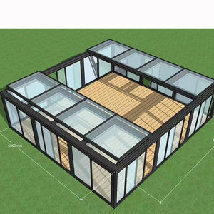 Claraboya Grande con Apertura Automática, Diseño <span class=keywords><strong>Japonés</strong></span>, de Aleación de Aluminio, con Malla Protectora Contra Insectos, para Sótano, Hogar o Bar - Product Image 4