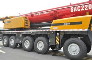 SAC4500S sany 450ton móvil hidráulica camión grande grúas en Shanghai - Product Image 6