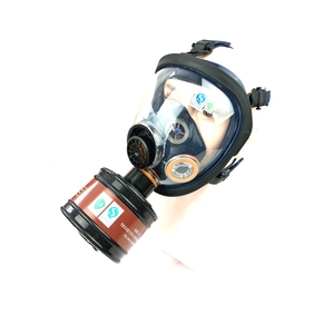 CO2 máscara de Gas policía máscara de Gas de la cara llena máscara de gas con <span class=keywords><strong>dos</strong></span> filtros - Product Image 5