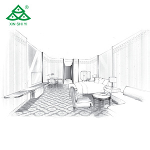 Ensemble de meubles de salon de Villa de <span class=keywords><strong>luxe</strong></span> de haute qualité à usage Commercial - Product Image 5