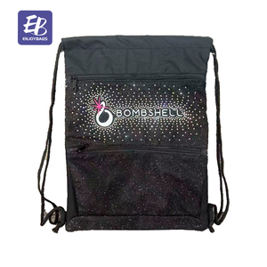 Enjoybags Sacs <span class=keywords><strong>de</strong></span> Cheerleading Scintillants avec Logo et Personnalisation <span class=keywords><strong>de</strong></span> Couleur, <span class=keywords><strong>Sac</strong></span> à Dos en Strass et <span class=keywords><strong>Sac</strong></span> <span class=keywords><strong>de</strong></span> <span class=keywords><strong>Danse</strong></span> pour Filles Cheerleaders - Product Image 5