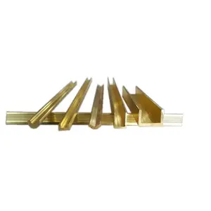 C3604 brass angel bar profiles for sale electrical earth neutral brass bar