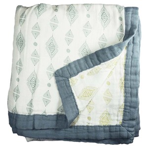 Couette 100% coton biologique personnalisée <span class=keywords><strong>6</strong></span> couches pour nouveau-né couverture en mousseline super douce pour bébé literie pour enfants couverture pour bébé - Product Image 1