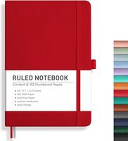 Carnet en cuir A5, agenda à texture lin, couverture rigide, reliure cousue, pochette avant, attache pour stylo, impression de logo, carnet ODM, directement de l'usine