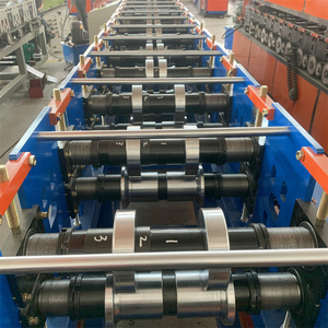 New Automatic <b>Metal</b> C Purlin Roll Forming Machine Steel Profile Shaped Light Steel Purline Roll Forming Machine for Sale - Product Image 5
