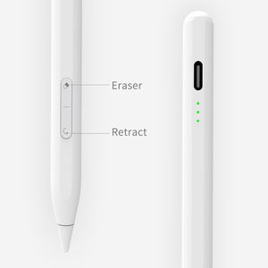 Stylet capacitif actif WK027A, attraction magnétique, pointe remplaçable, rejet de la paume et détection d'inclinaison pour tablette et téléphone portable - Product Image 2