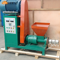 Bon prix balle de riz briquettes de charbon de bois machine