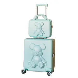 La Chine fait le meilleur prix mode 14/18 pouces sac de bagages de voyage ABS bagages valise à coque dure
