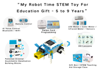 CodeSpark 1 Explorer – Kit Robotique de Programmation à Blocs de Construction d'Origine à Prix Réduit pour Jouets STEM IA Sans Écran Compatibles
