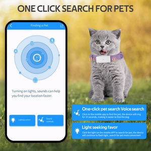 सर्वश्रेष्ठ गुणवत्ता वाले वाटरप्रूफ कुत्ते और बिल्ली gps ट्रैकर कॉलर एकीकृत ध्वनि लाइट 4 जी वाई-फाई एकीकृत ध्वनि के साथ अपने पालतू को खोजने के लिए आसान - Product Image 5