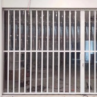 Puerta Plegable de Policarbonato - Divisor de Habitaciones Transparente Resistente a Impactos para Espacios Comerciales y Residenciales