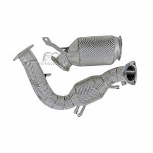 Convertitore Catalitico Sportivo ad Alto Flusso per <span class=keywords><strong>Porsche</strong></span> <span class=keywords><strong>MACAN</strong></span> 2.0T con OPF GPF 2019-2024 in Acciaio Inox 304 con Downpipe Isolato Senza Guasti al Motore - Product Image 6