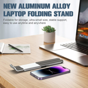 Support portable pliable et réglable pour ordinateur portable 11-17 pouces, support pour tablette avec support pour Macbook Pro, nouveau produit - Product Image 4