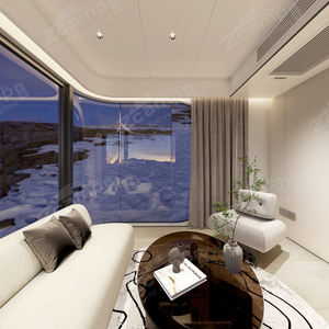 Zcamp新しいK7ラグジュアリーシリーズモジュール式カプセルプレハブ小さな中国屋外オフィスポッドモバイルコンテナベッドプレハブ - Product Image 4